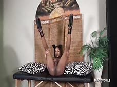 Baby Doll  Sexy Black Transsexual Legs Spread